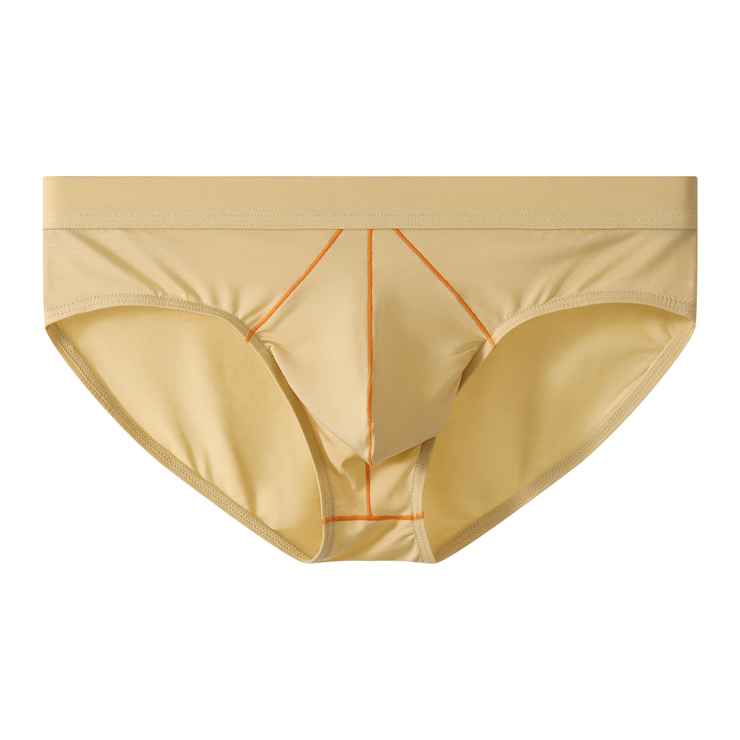 Mens Sexy Low-rise Solid-color Briefs photo 2