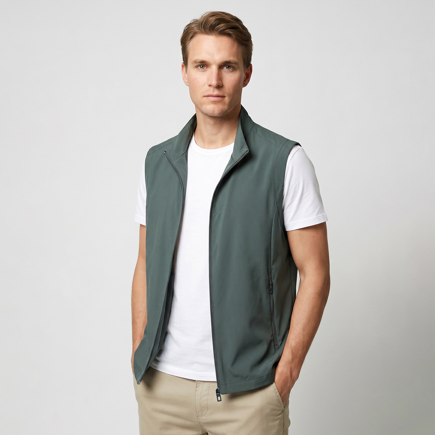 Summer Casual Outdoor Everyday Stretchy Lightweight Comfortable Vest photo 1