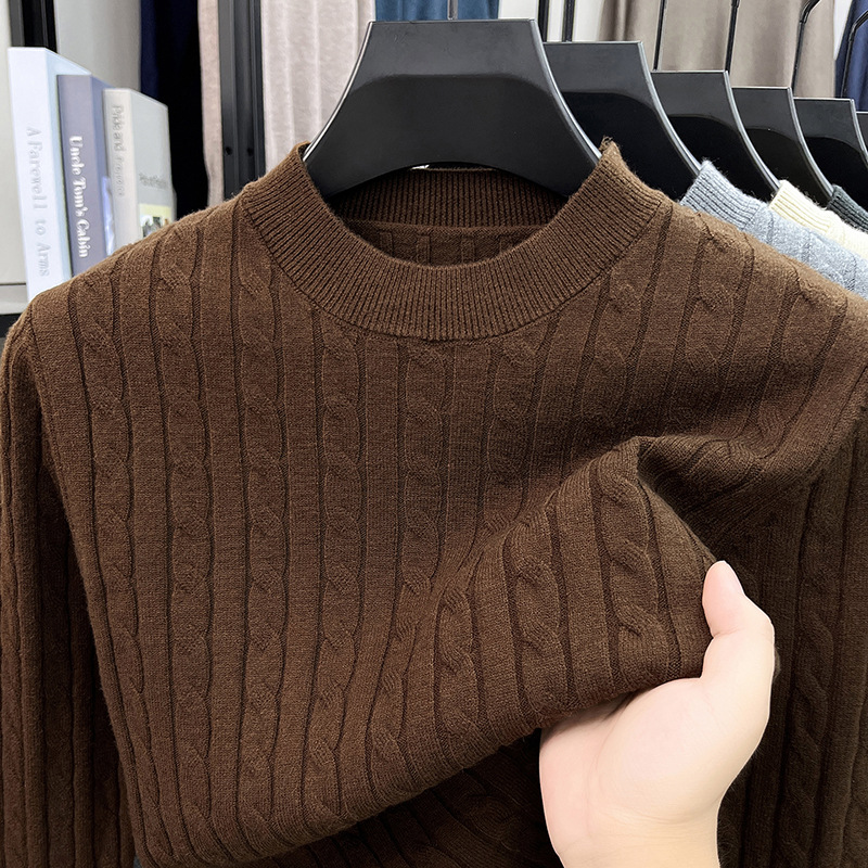 Stylish Casual Versatile And Warm Wool Base Sweater photo 5
