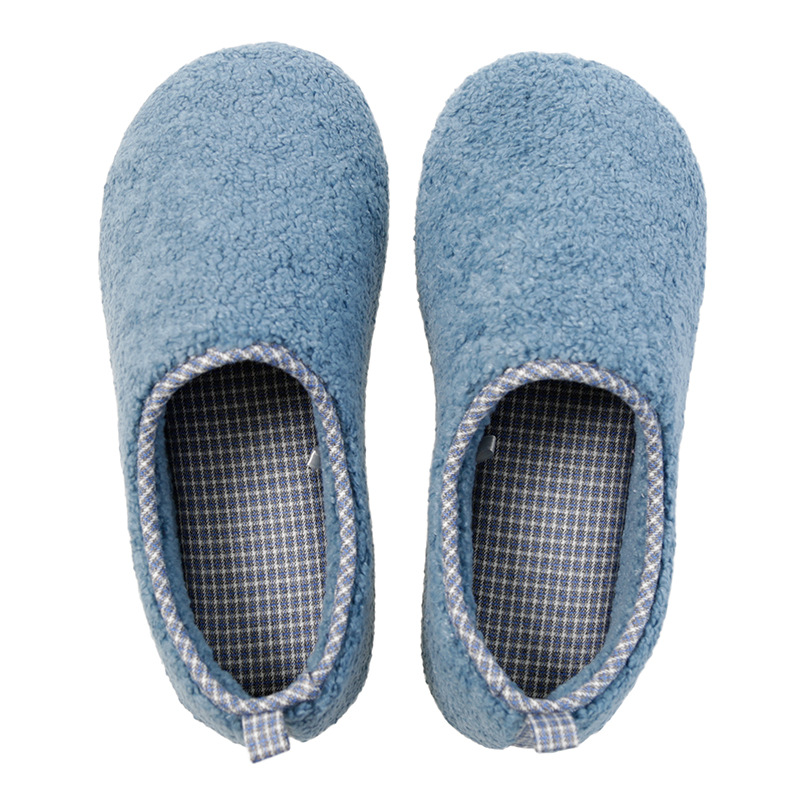 Japanese-style Plain-colored Winter Indoor Slippers photo 4