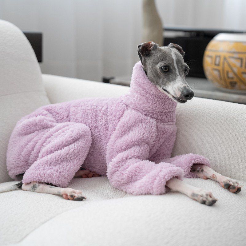 Warm High-Necked Four-Pocket Dog Coat photo 1
