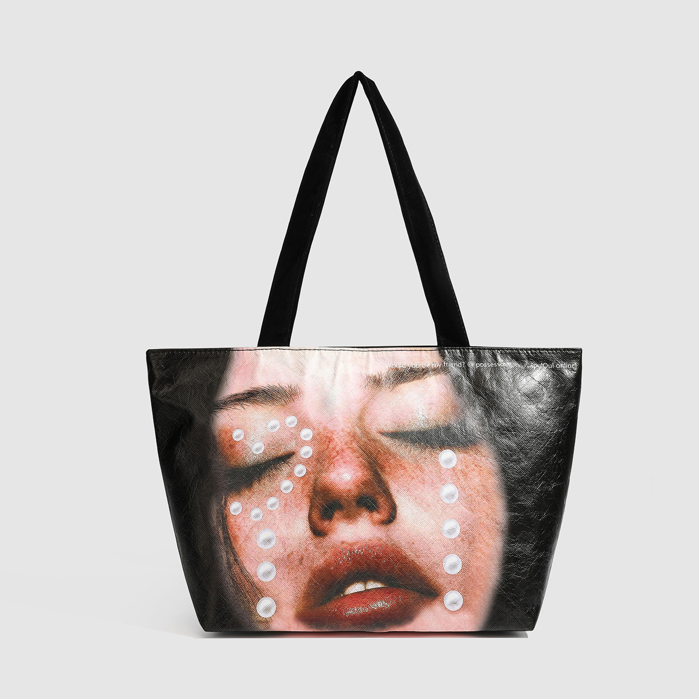 Large-capacity Niche-style Fashionable Single-shoulder Tote Bag For Outings photo 1