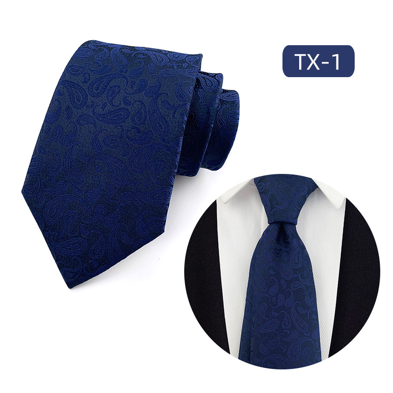 Mens Jacquard Woven Business-casual Tie photo 2