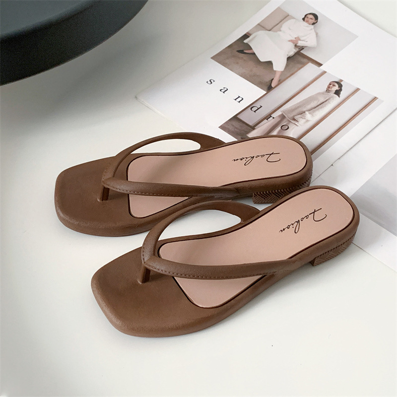 Summer Womens Flip-flops Outdoor Flat Thong Sandals Indoor Home Slippers photo 4