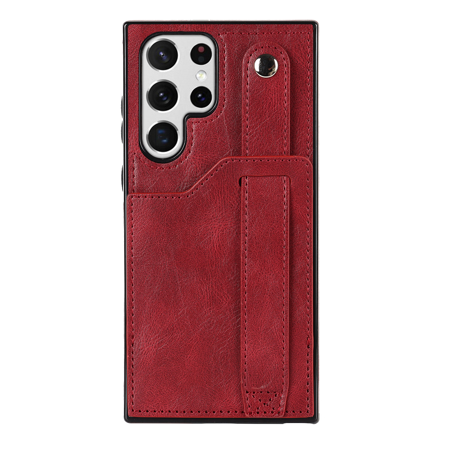 Applicable Wrist Strap Mobile Phone Skin Protective Leather Case photo 6