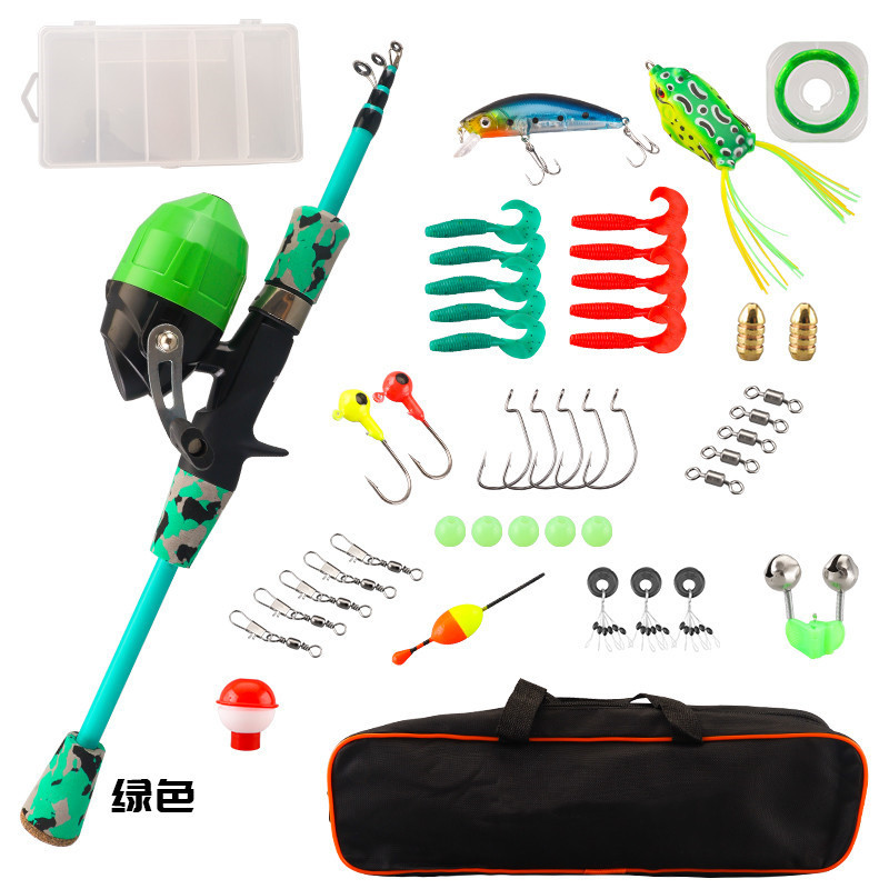 Lure Fishing Rod Short-section Fishing Gear Set photo 3