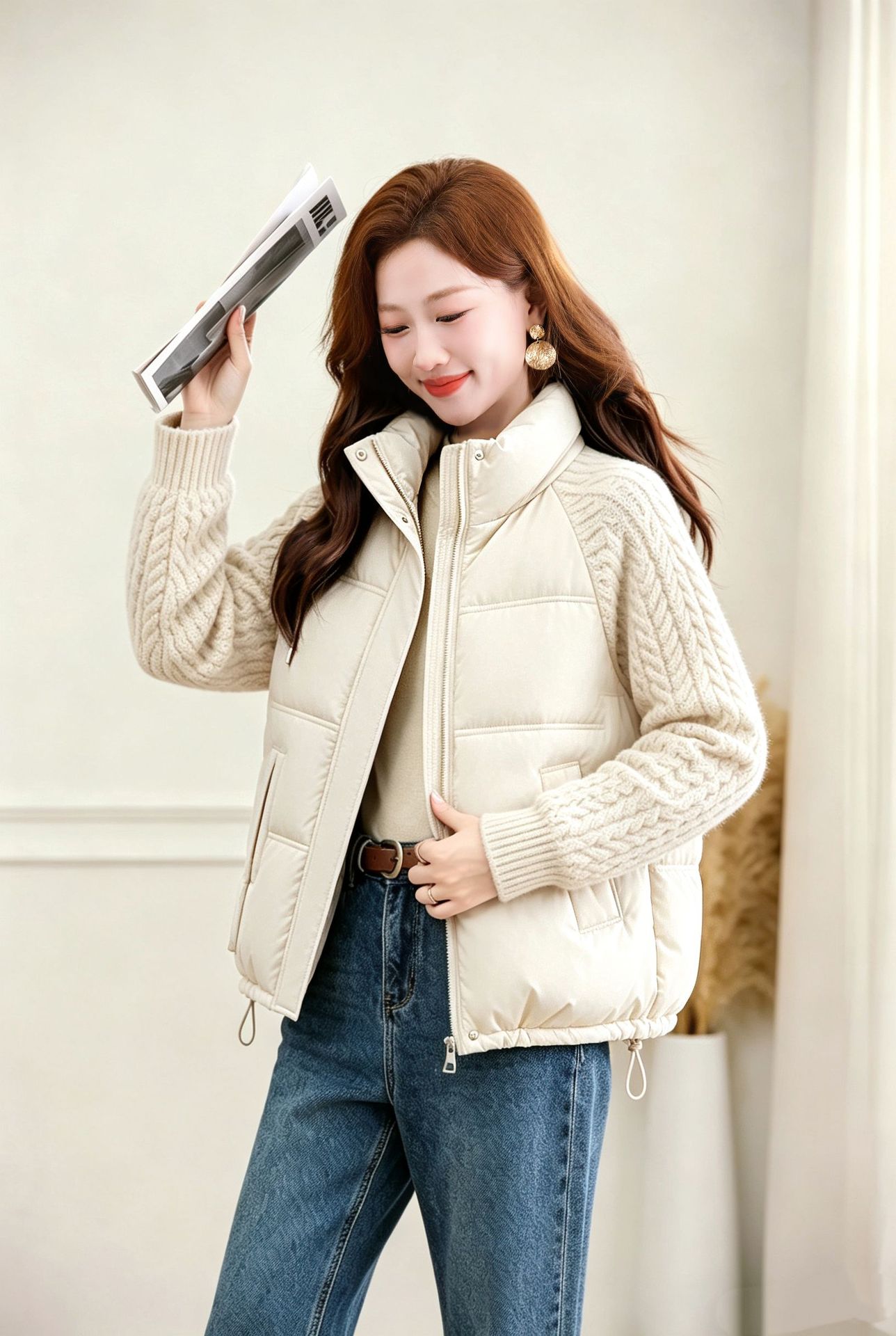 Loose-fitting Slimming Fashionable And Warm Coat photo 5