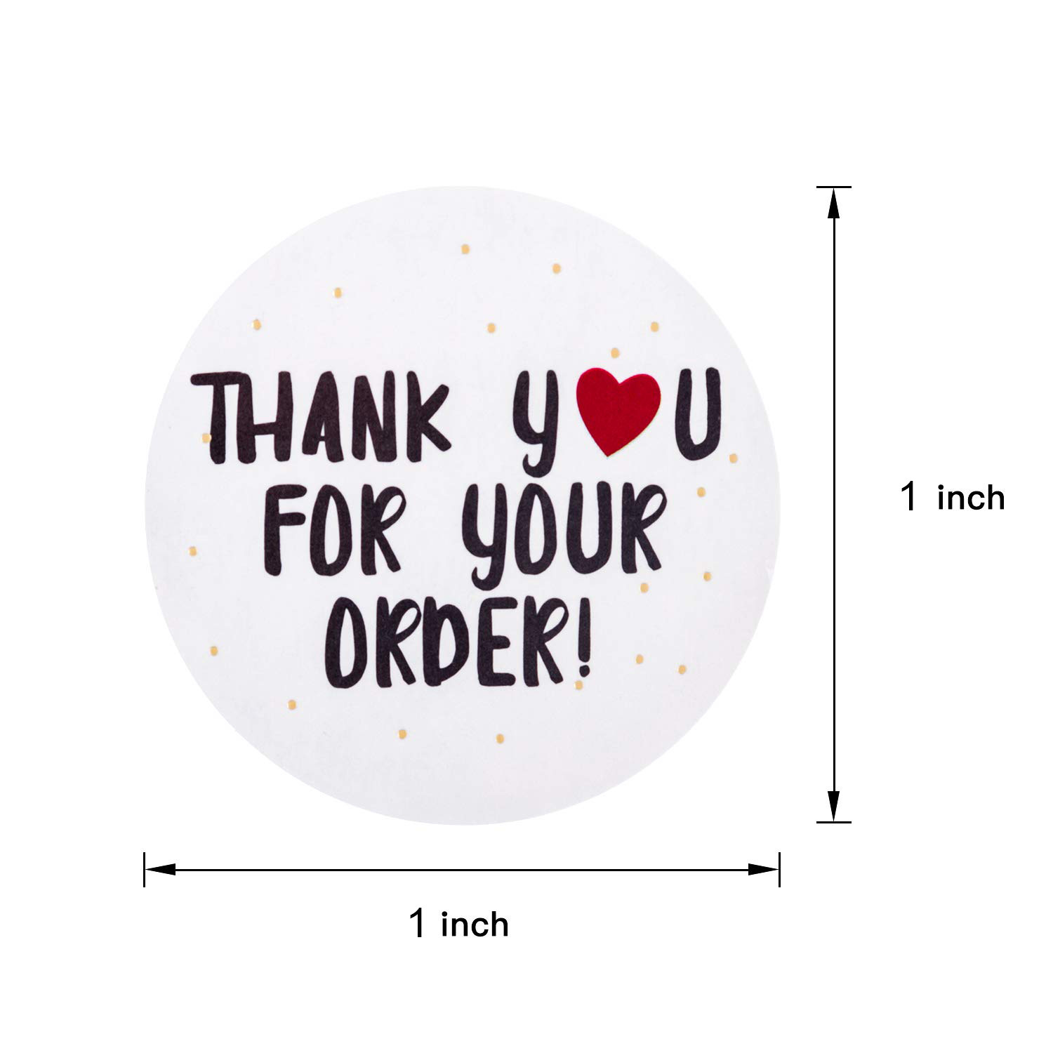 Roll Sealing Sticker Thanks Handmade Craft Decoration photo 2