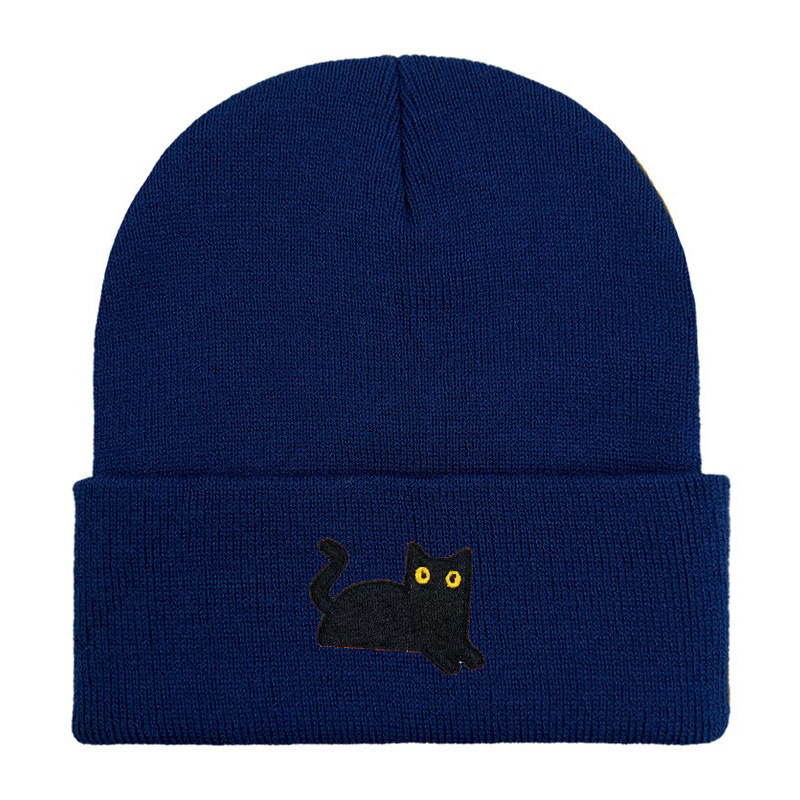 All-match Cute Cat Wool Hat photo 4