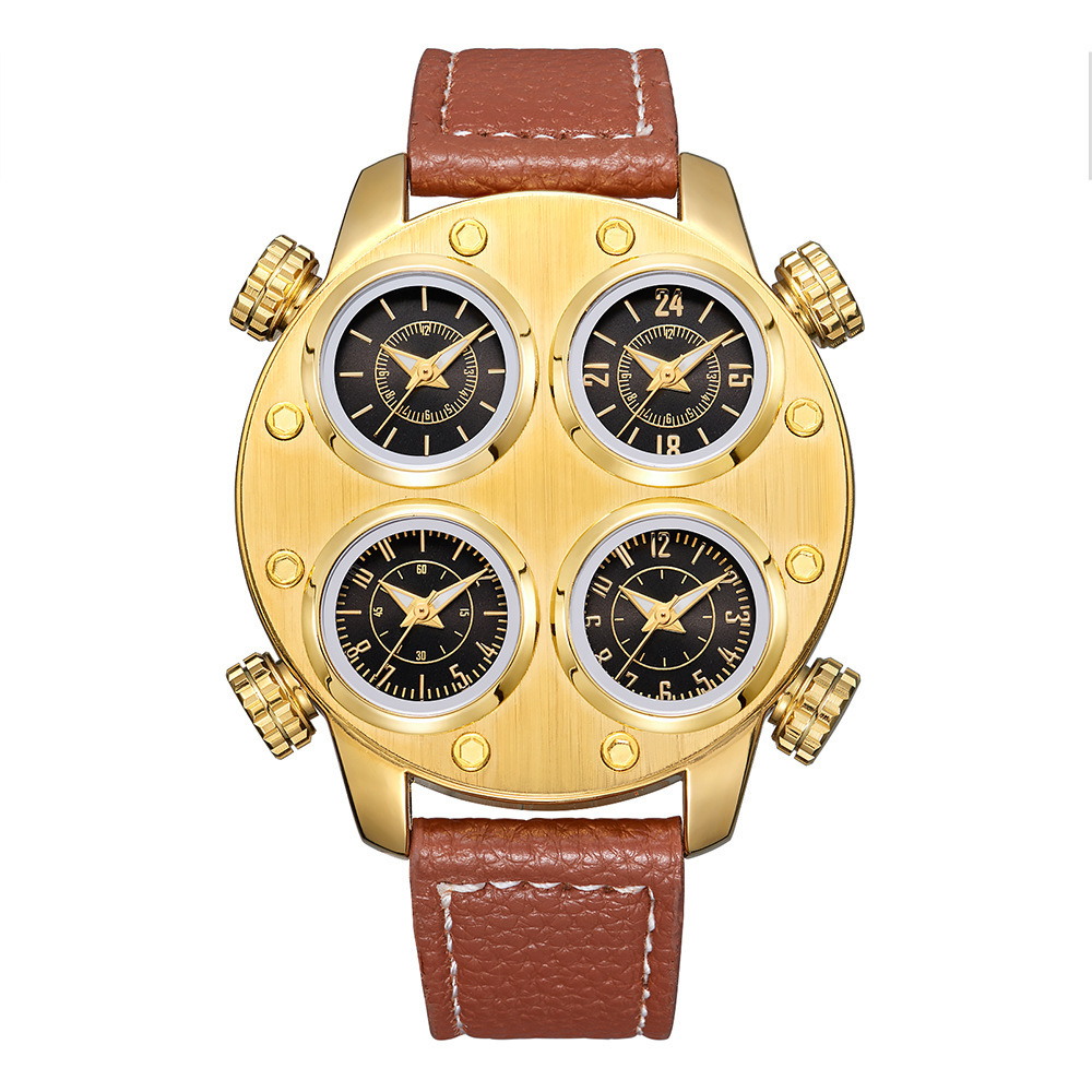 Mens Large-dial Quartz Watch photo 2