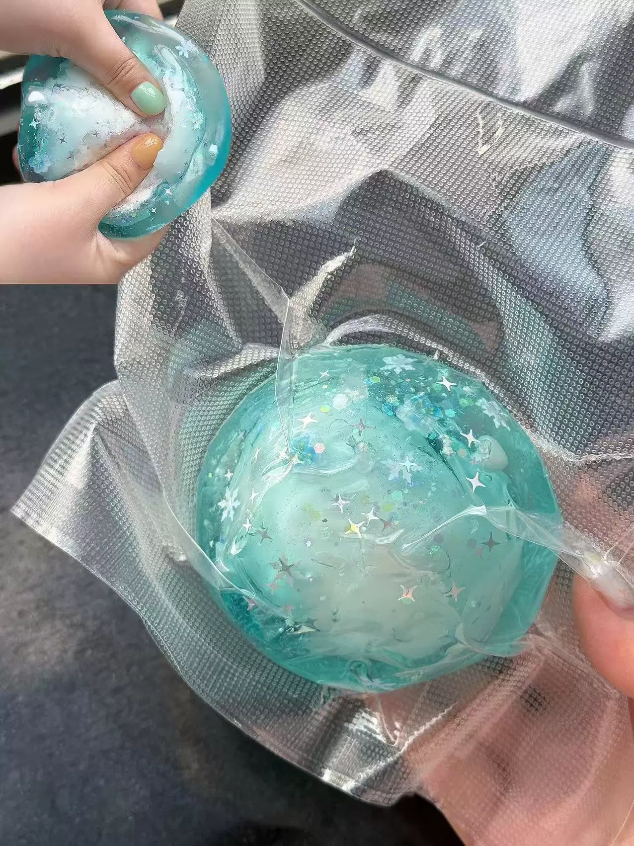 Christmas-themed Handmade Ball, Pure Handcraft DIY Toy photo 3