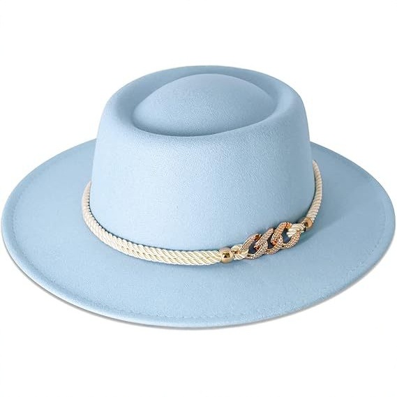 Vintage Top Hat For Men And Women Made Of Soft Wool With A Round Dome photo 3