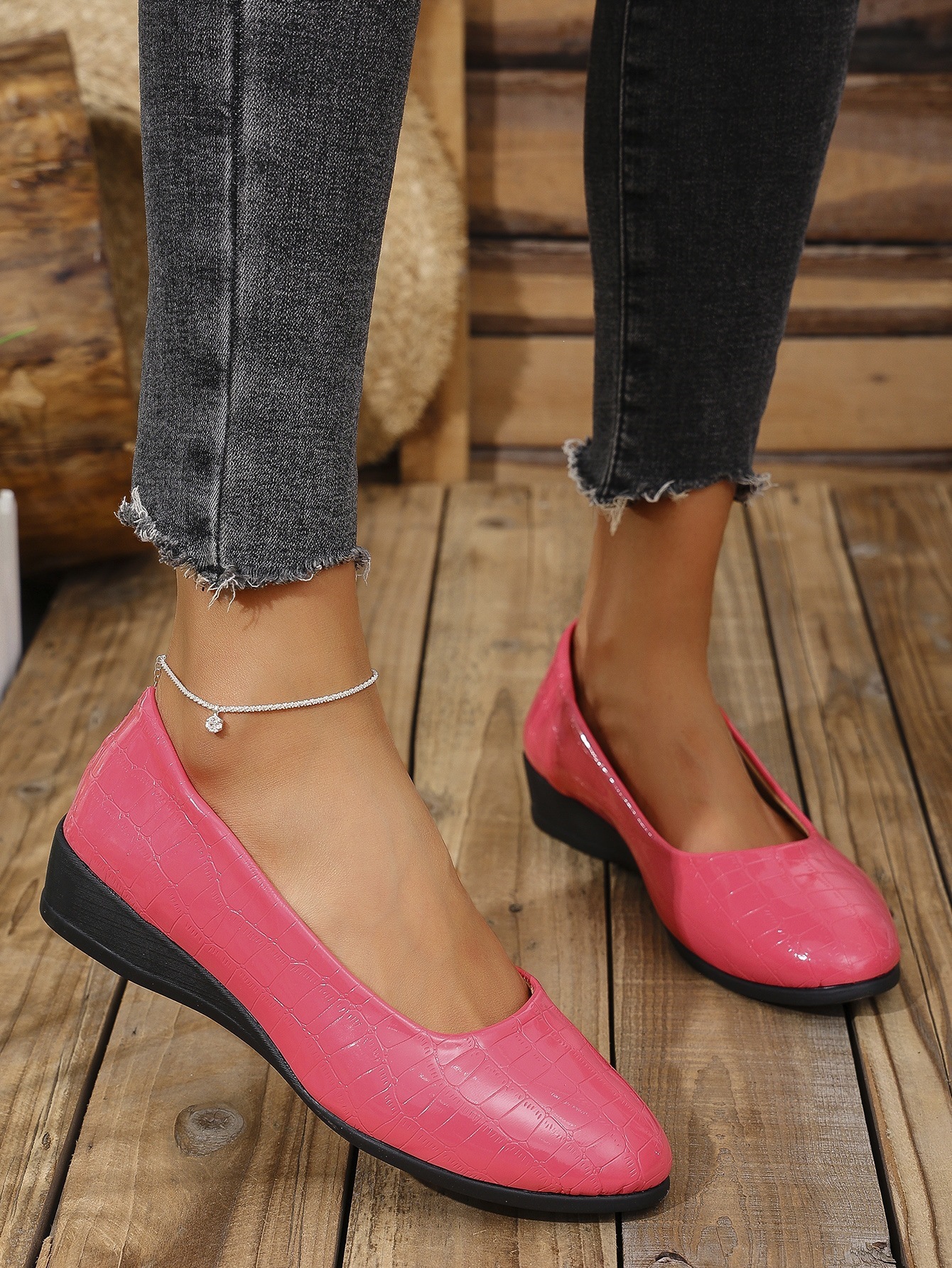 Flat Loafers Casual European And American Style Low-cut Shoes For Outdoor Wear photo 3