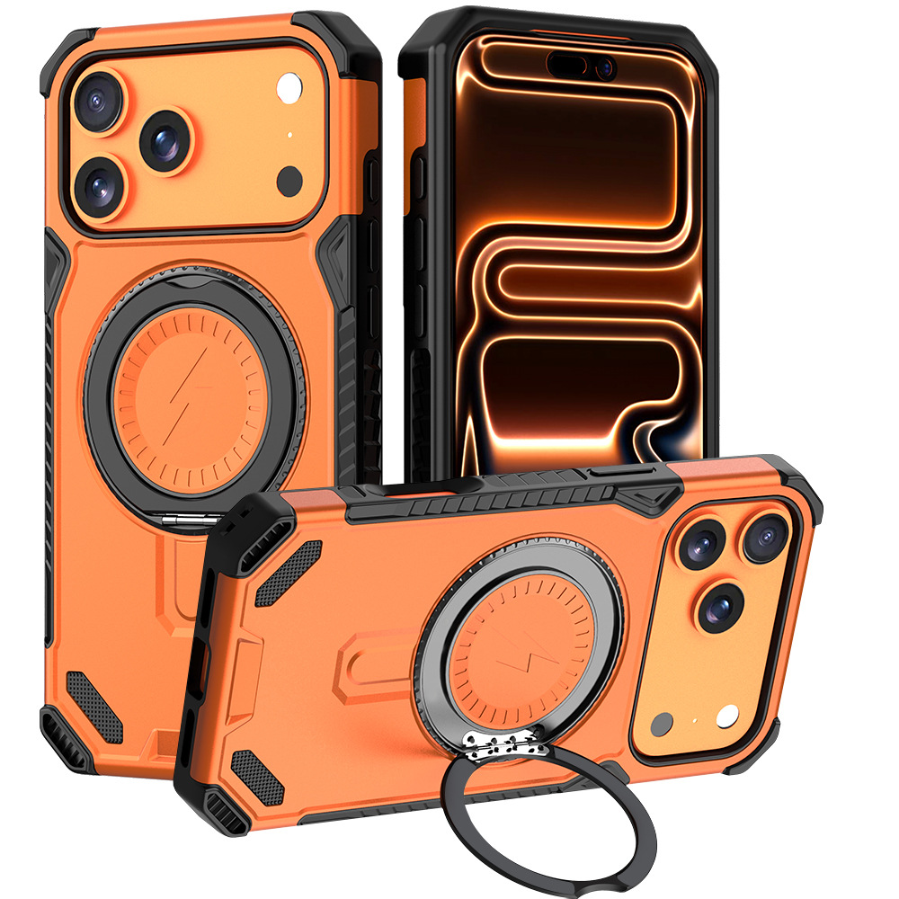 Magnetic Bracket Ring-clasp Phone Case photo 5