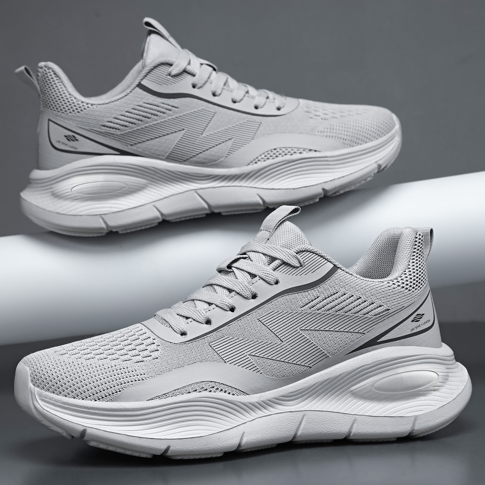 Spring Lightweight Mens Solid-color Versatile Casual Shoes photo 3