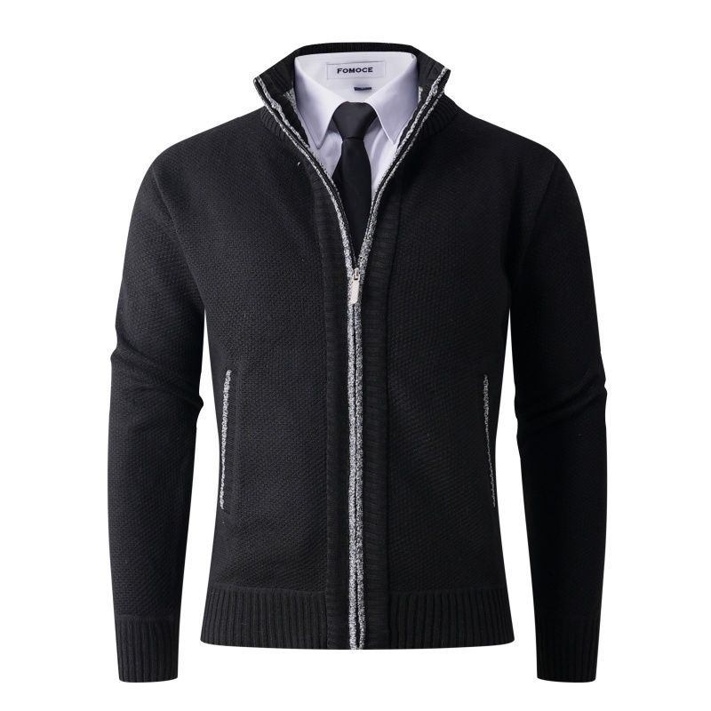 Thickened Men's Sweater Knitted Cardigan photo 7