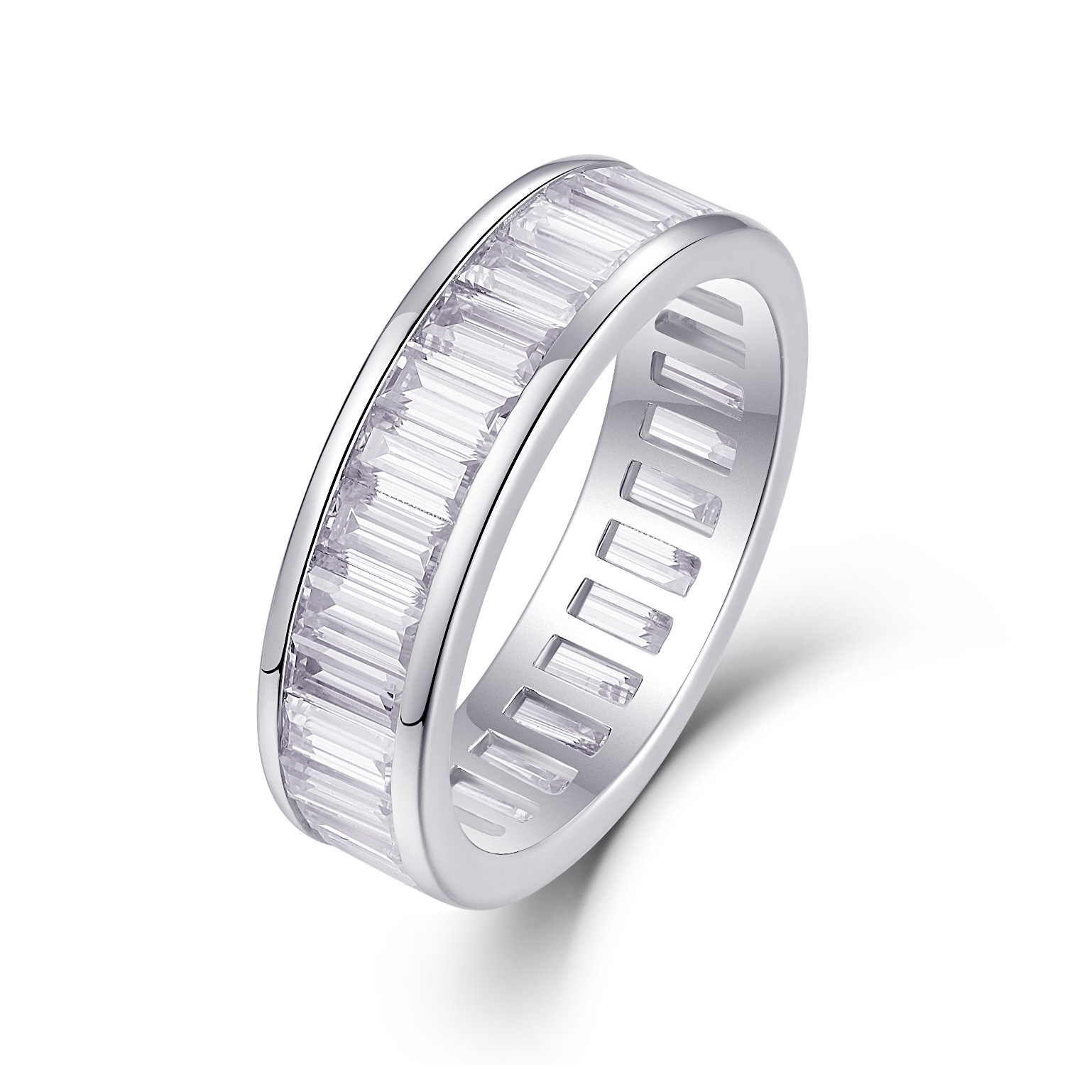 High-grade Versatile European And American Non-fading Ring Moissanite Women photo 2