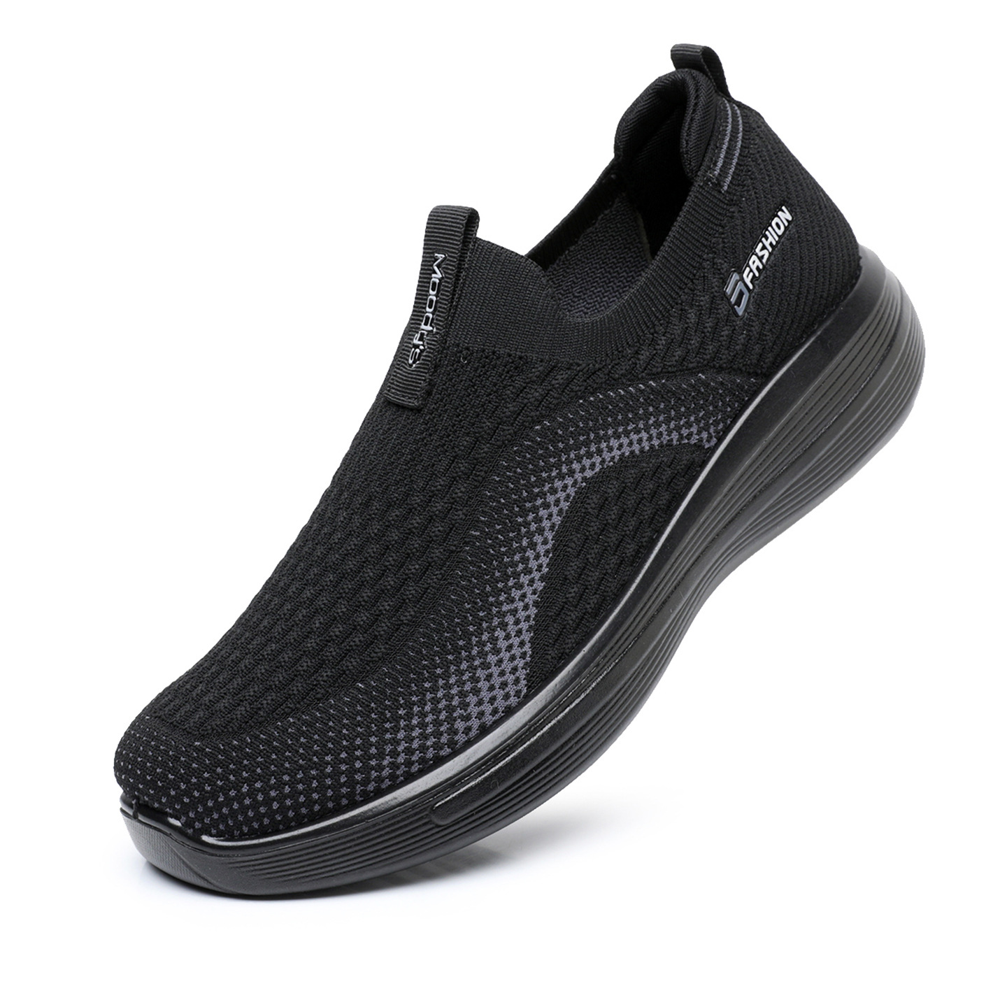 Soft-soled Slip-on Versatile Mens Shoes Walking photo 3