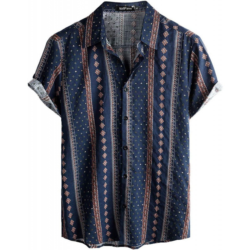 Fashion Summer Printed Hawaiian Shirt For Men photo 2