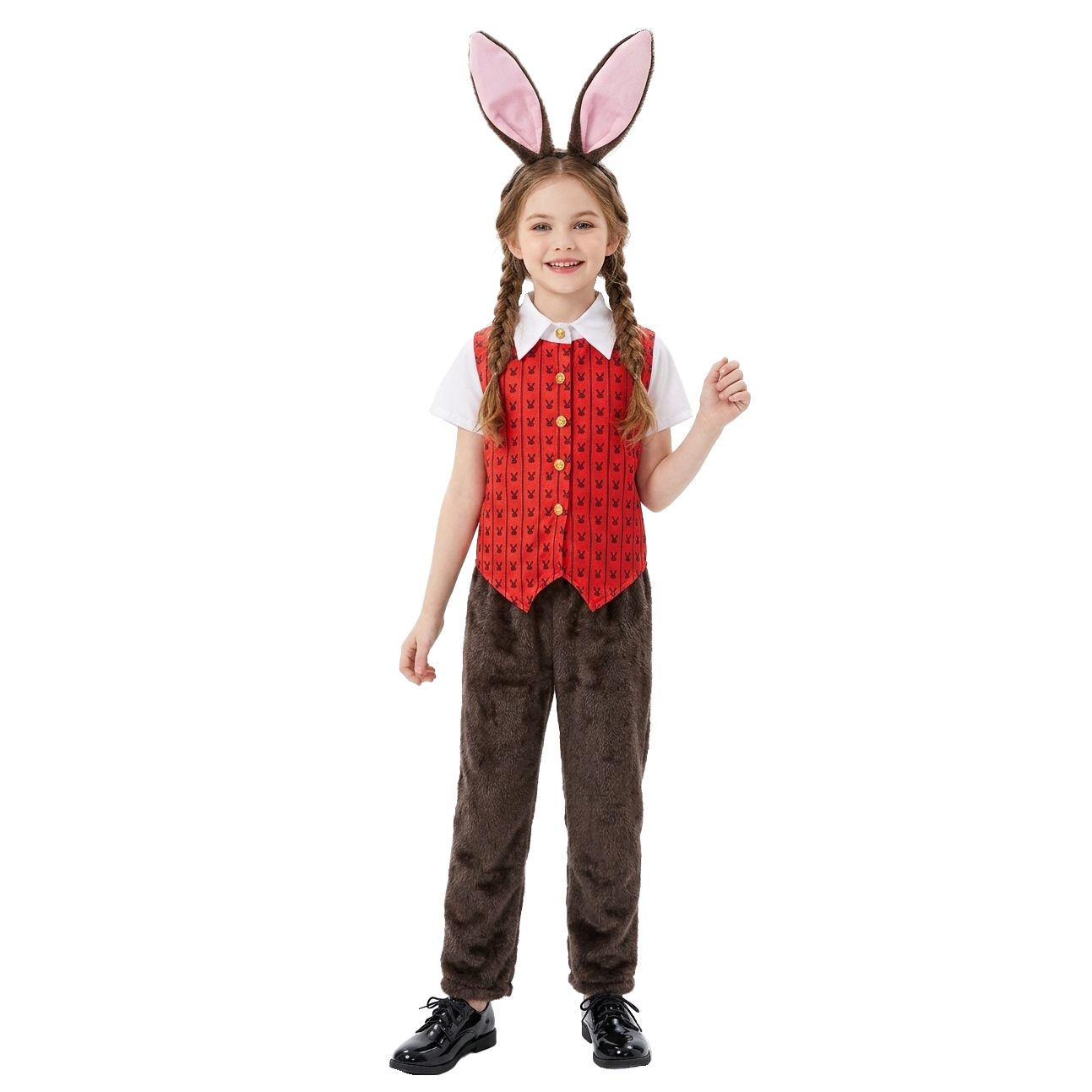 Role-Playing Costume Kindergarten Play Halloween Rabbit Stage Outfit photo 5