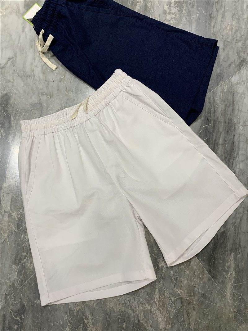 Breathable Solid-Color Casual Men's Drawstring Shorts photo 5