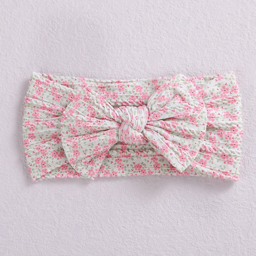 Wide-brimmed Jacquard Nylon New-style Childrens Headband photo 2