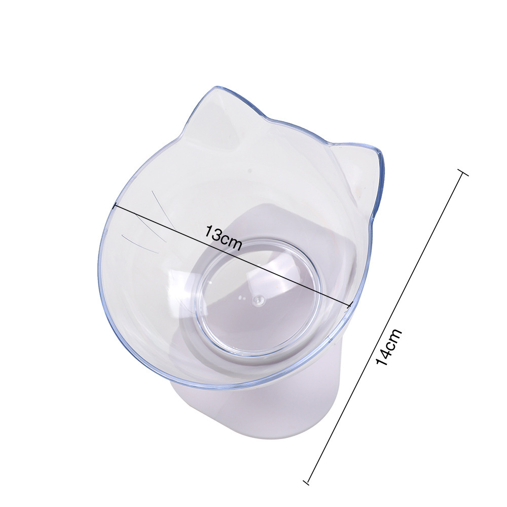 Kitten Bowl Pet Cervical Support Feeding Food Basin photo 5