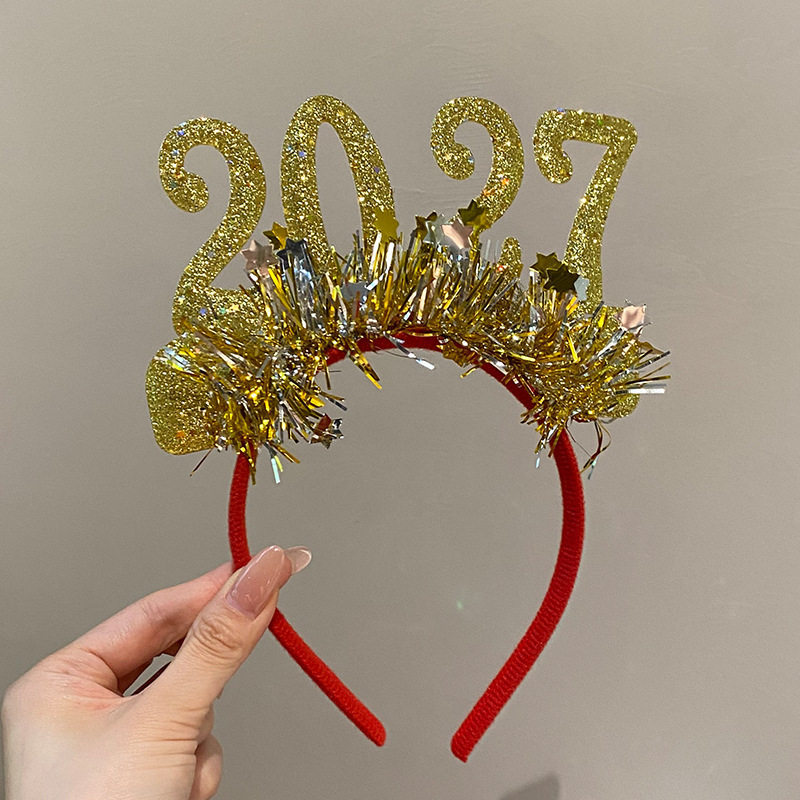 New Digital Christmas And New Years Eve Party Headband photo 6