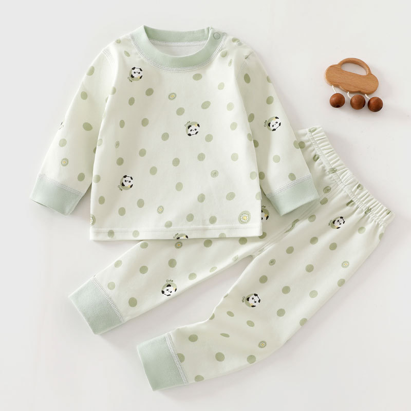 Baby Two-piece Set Seamless Design Essential Base Layer For Newborns photo 4