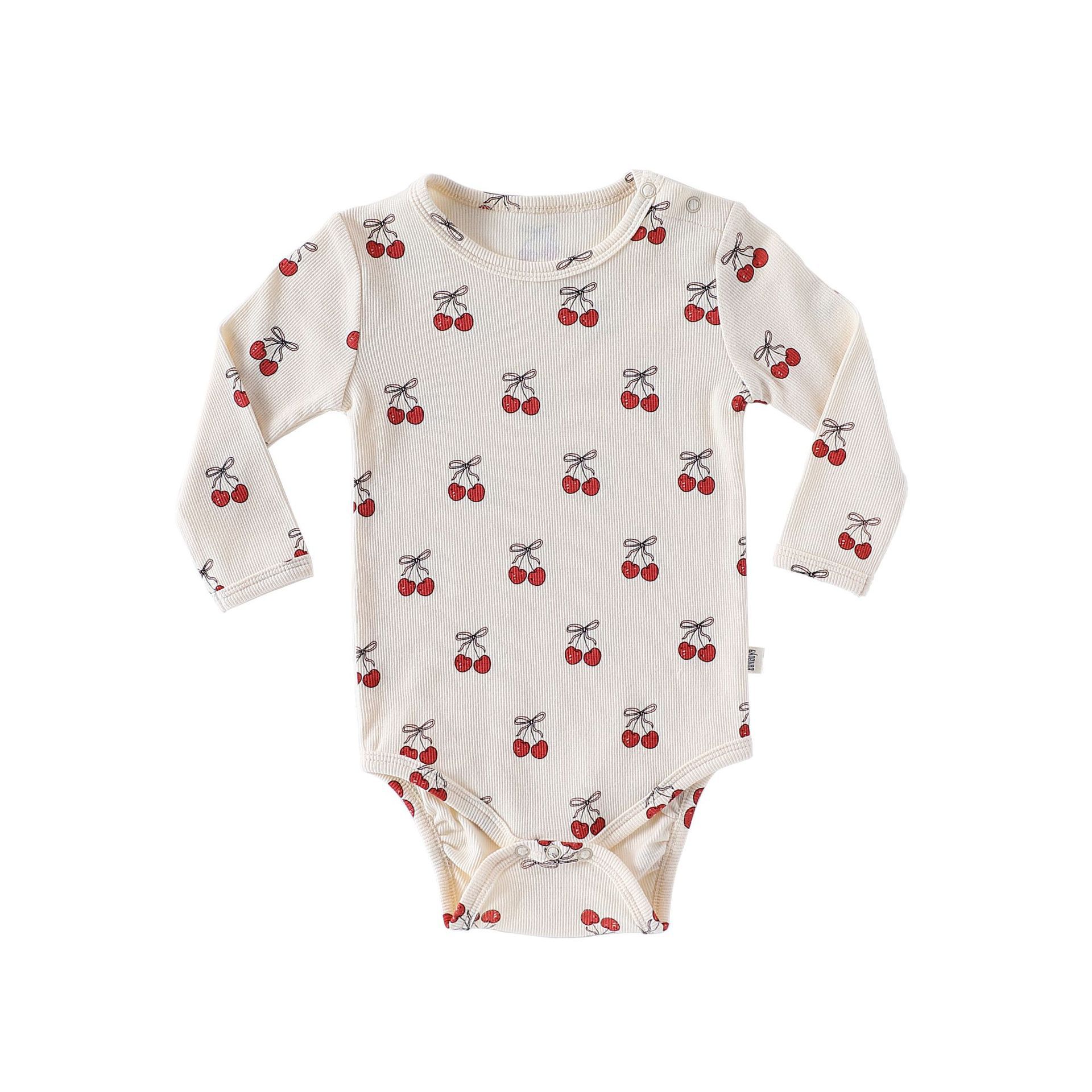 Long-sleeve Romper And Crawling Suit Two-piece Set For Baby Boys And Girls photo 3