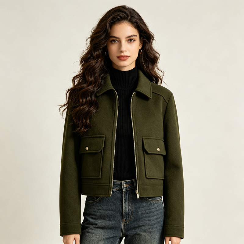 Women's Casual Soft-shell Zip-up Jacket photo 5