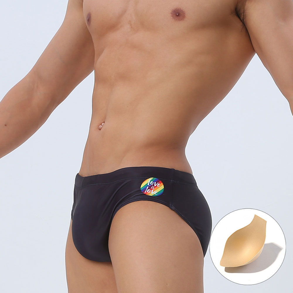 Mens New Printed Briefs Multicolor Print photo 3