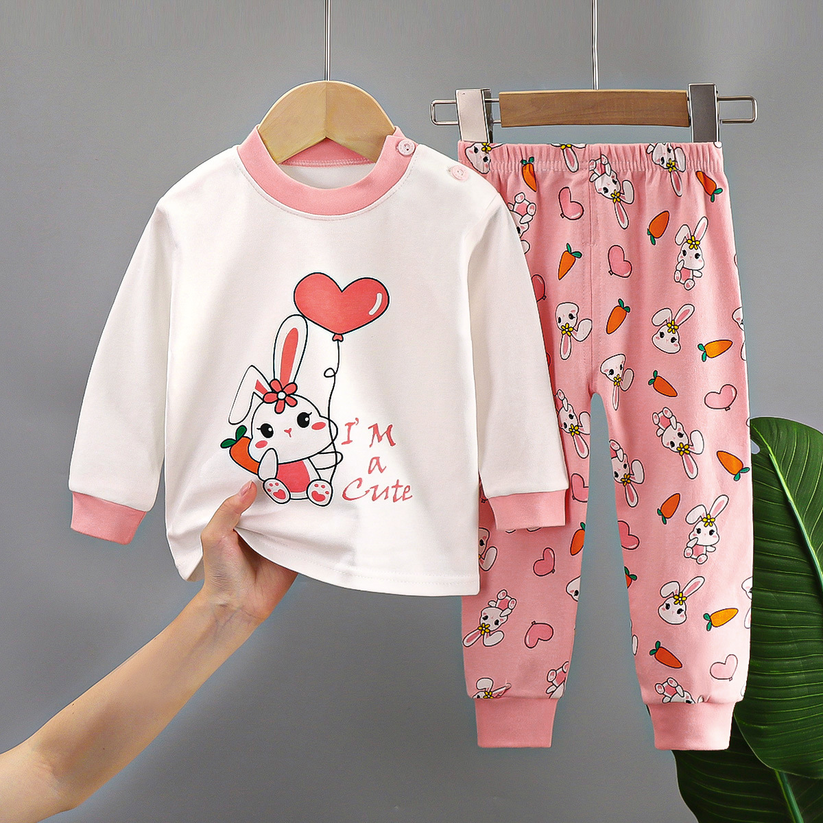 Childrens Underwear Set Pure Cotton Autumn Pants Kids Clothing photo 2
