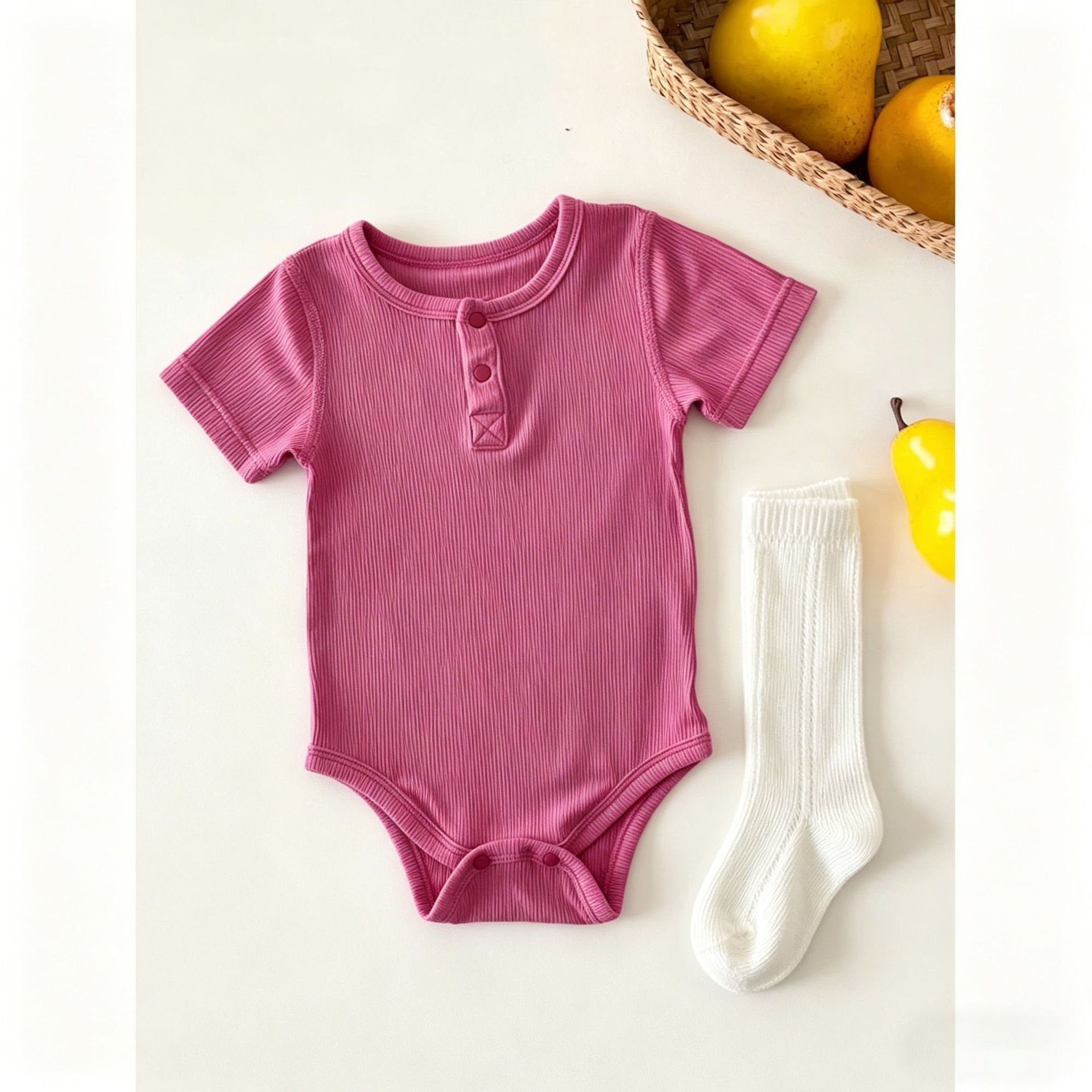 Breathable And Comfortable Newborn Onesie photo 4