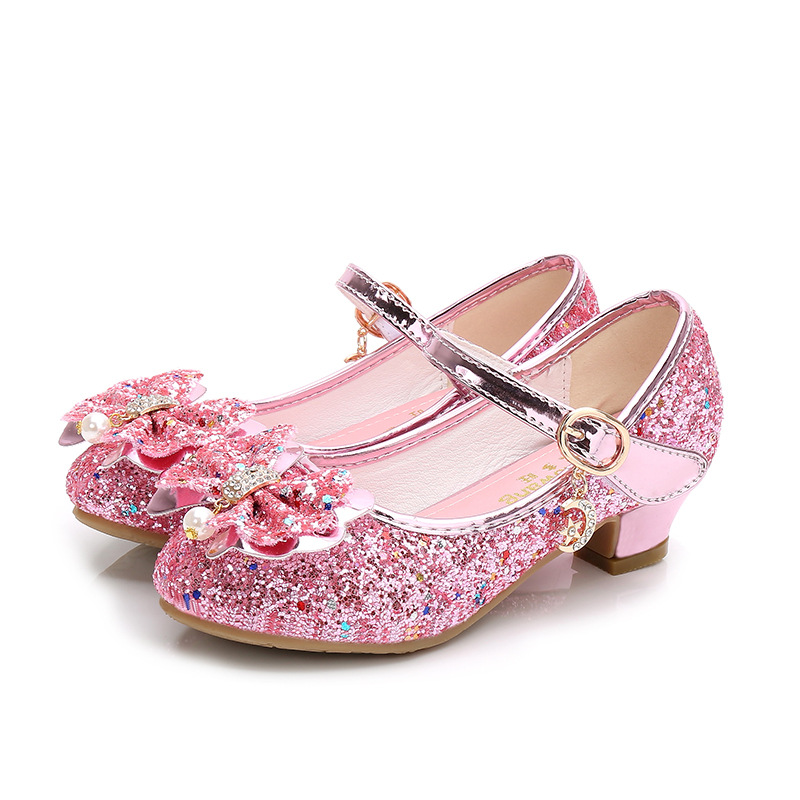 Girls' High-heeled Princess Shoes New Springautumn Collection photo 6