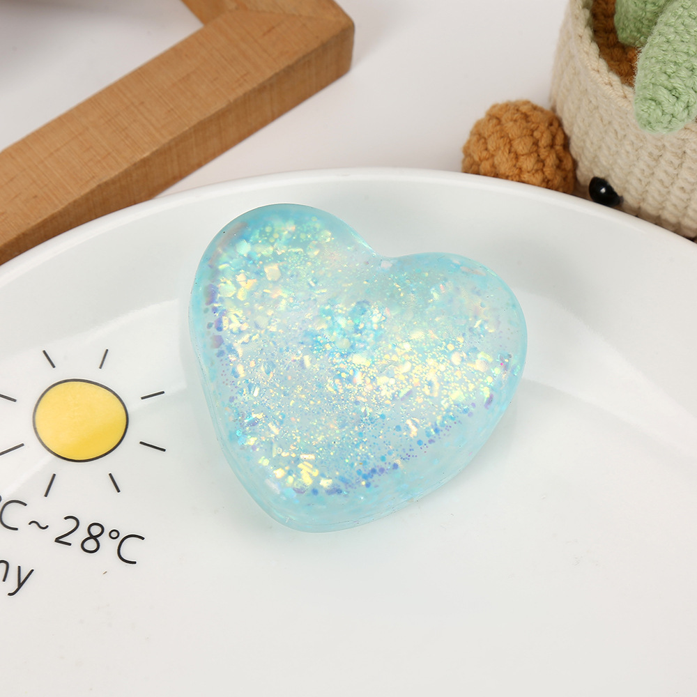 Cute Squeeze Toy With Malt Candy And Glitter Stress Relief Toy photo 5