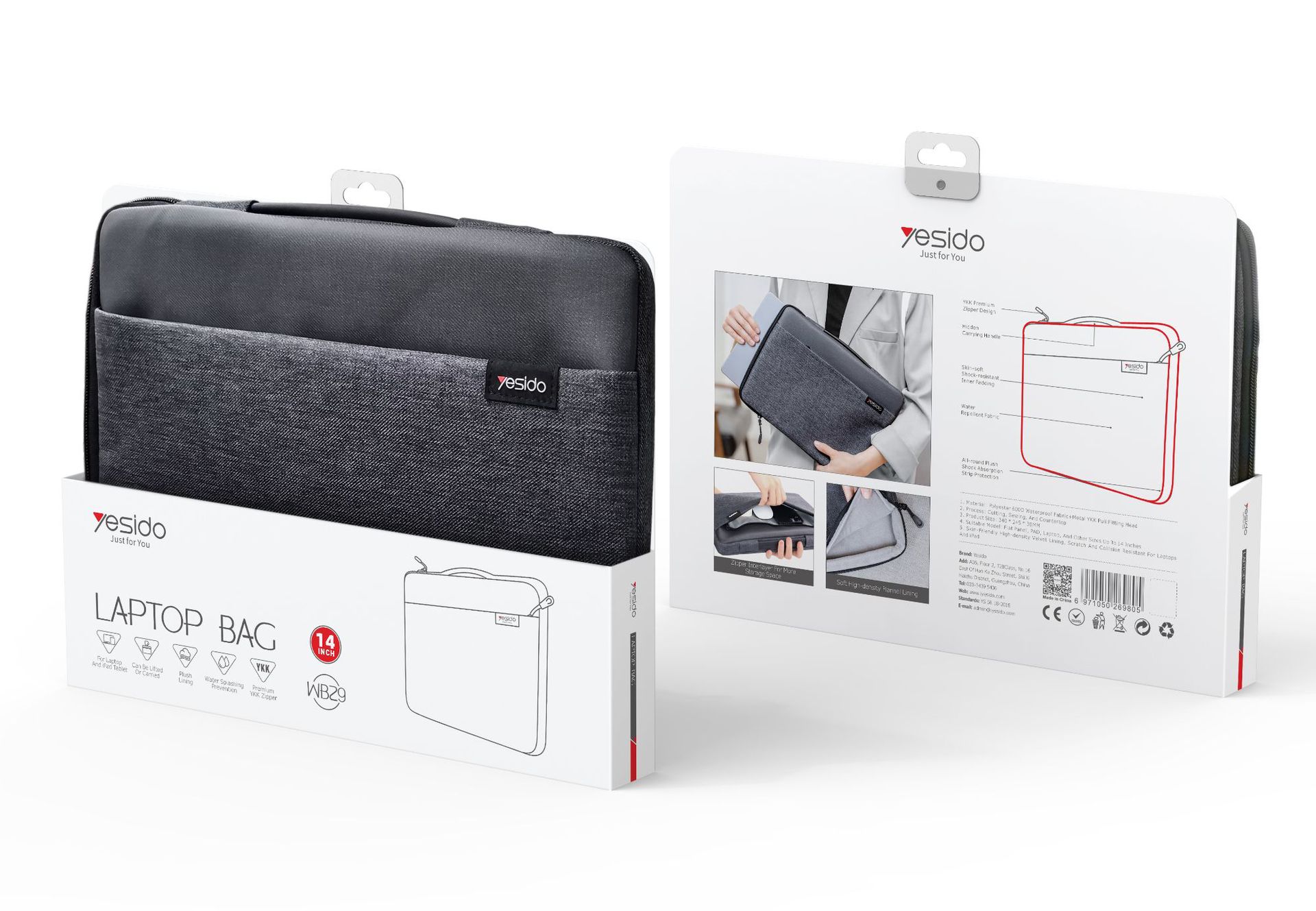 Leisure Versatile Portable Notebook Computer Bag Liner photo 2