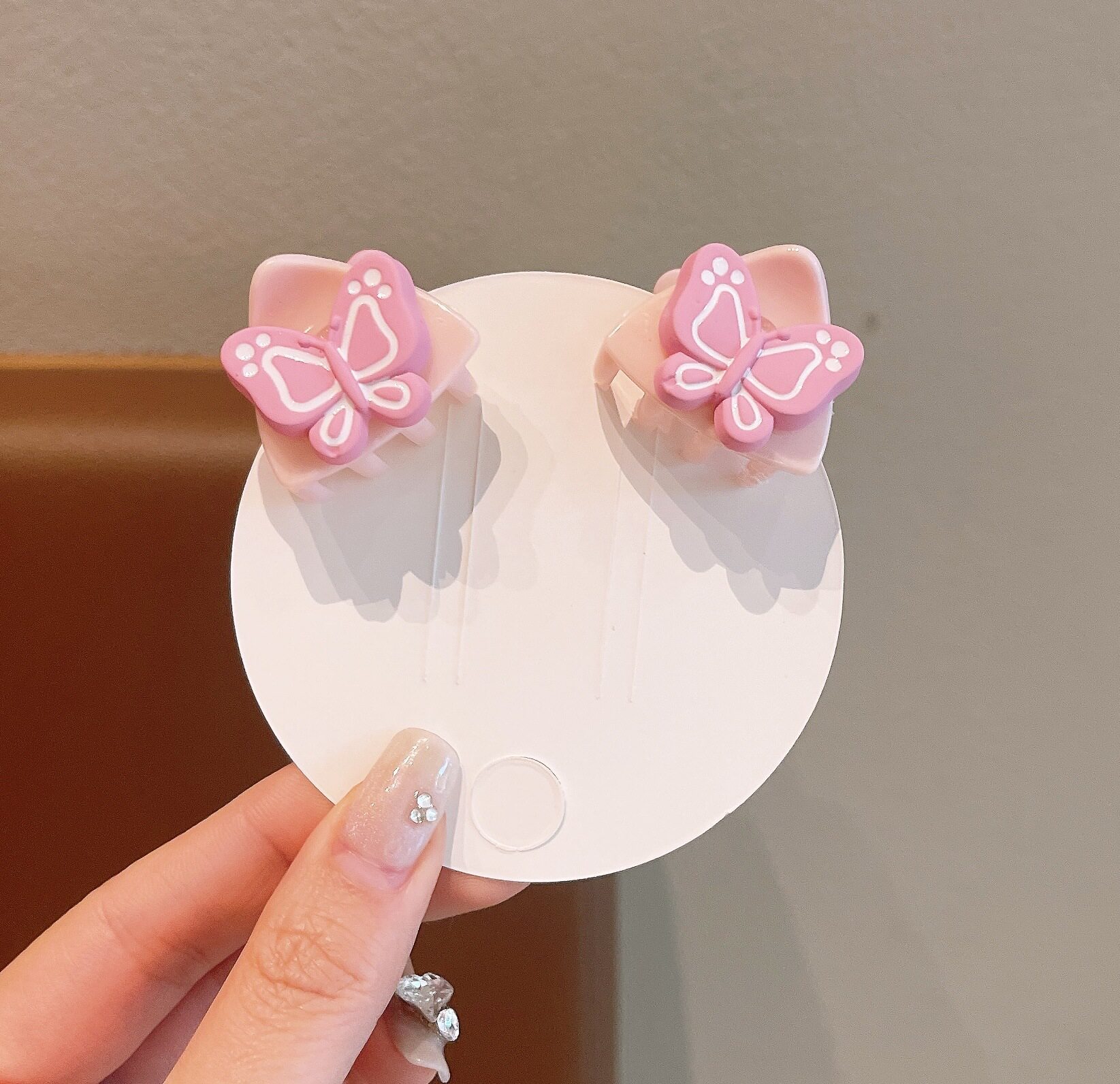 Cute Side-swept Bangs Hair Clip For Little Girls photo 5