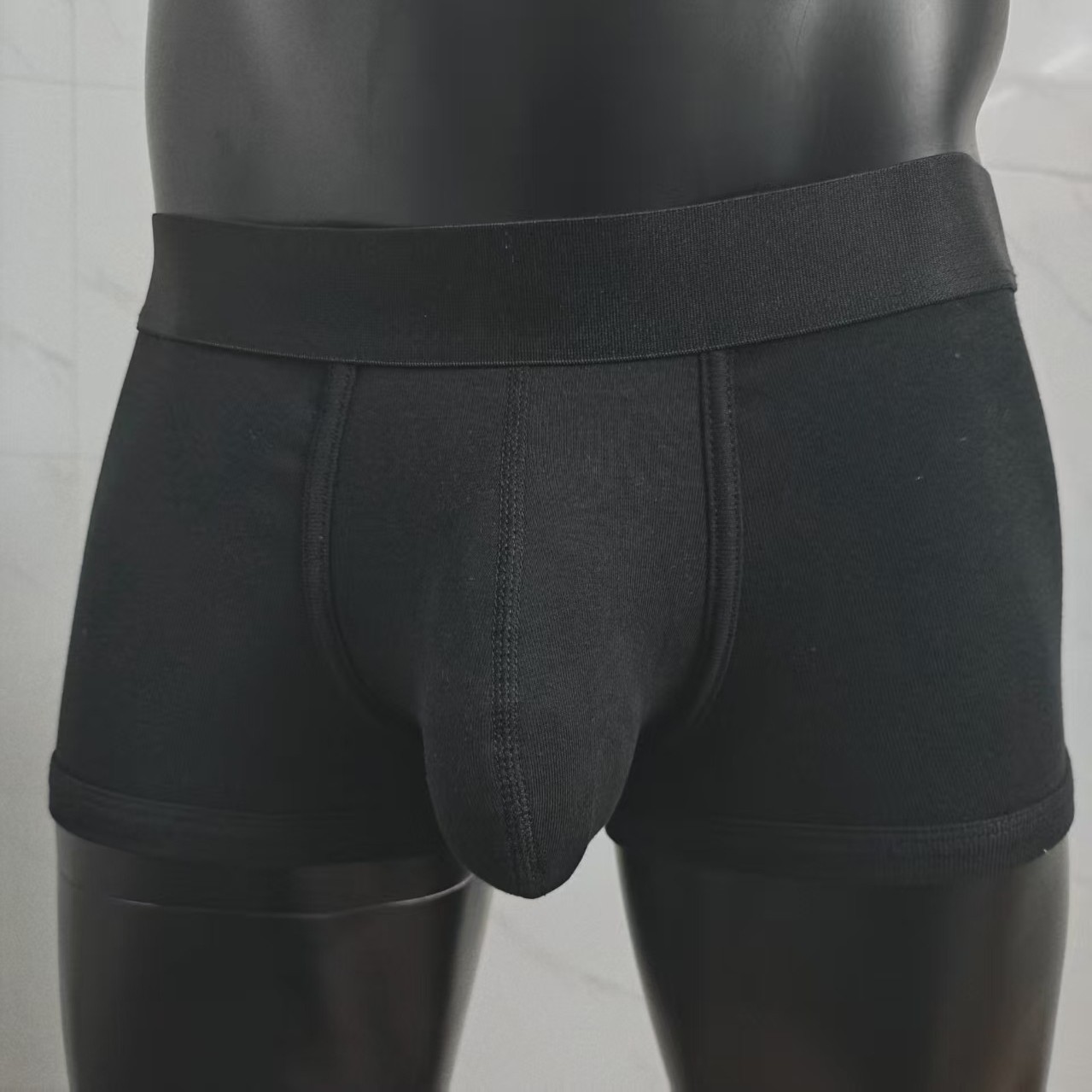 Men's Underwear Combed Cotton U Convex Sports Flat Pants Simple photo 3