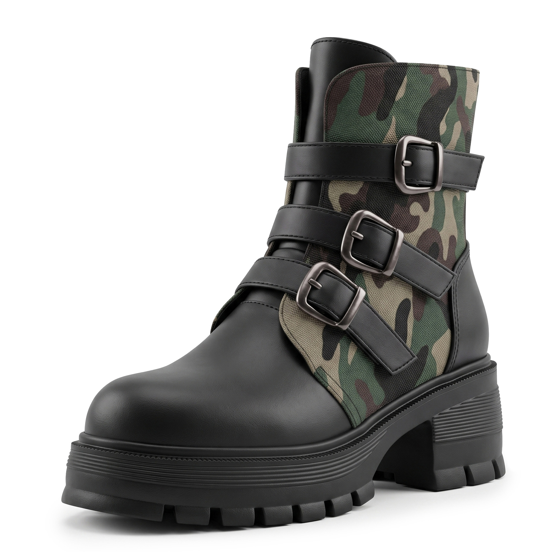 Women's Lace-up British-style Martin Boots photo 2