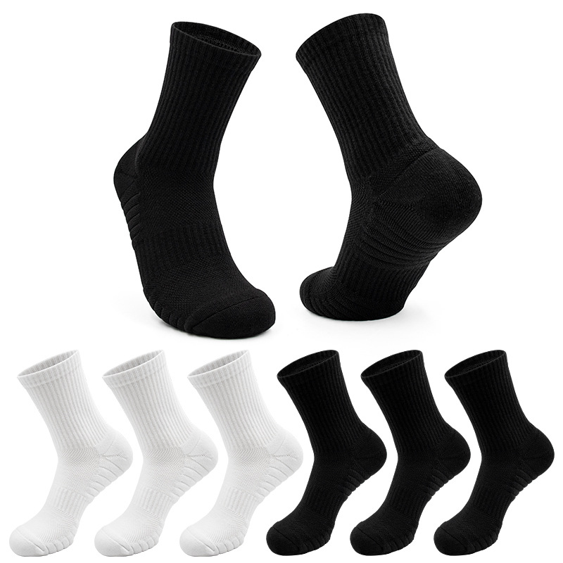Amazon Combed Cotton Basketball Socks Knee-high Socks photo 1