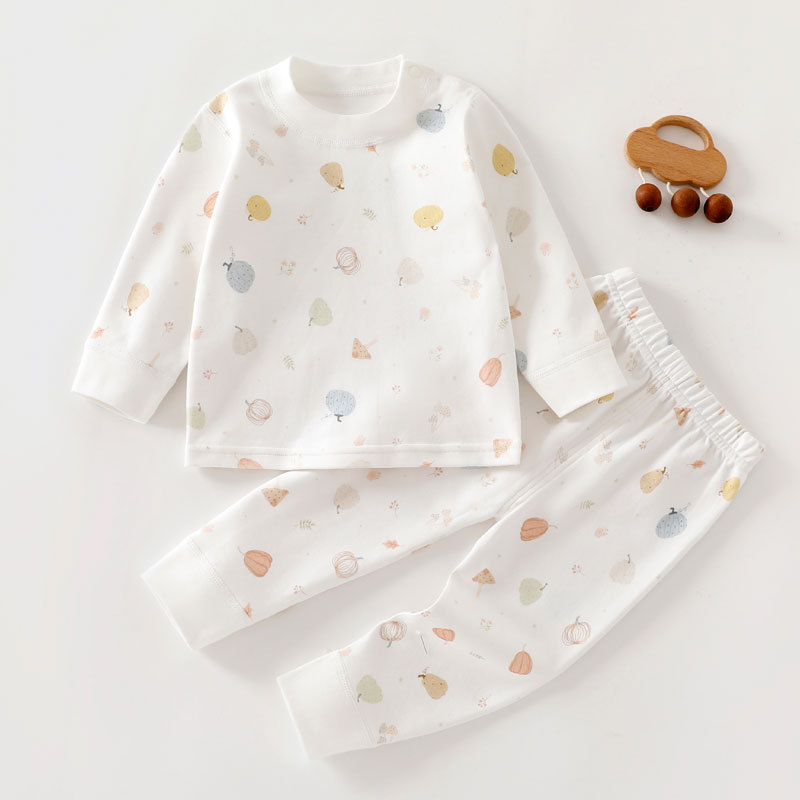 Baby Two-piece Set Seamless Design Essential Base Layer For Newborns photo 5