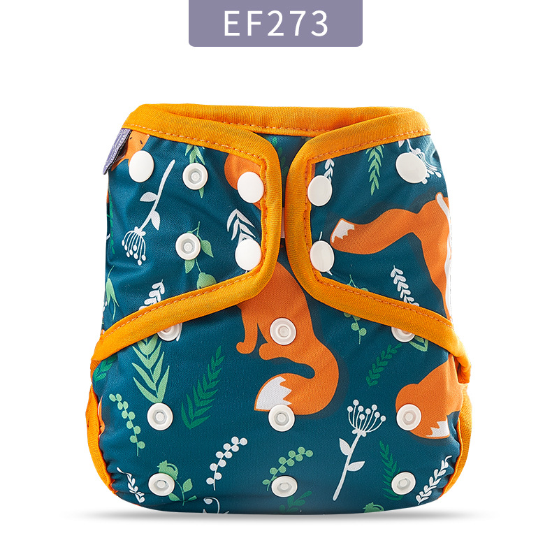 Square-head Breathable And Comfortable INS-style New-pattern Diaper Cover photo 7