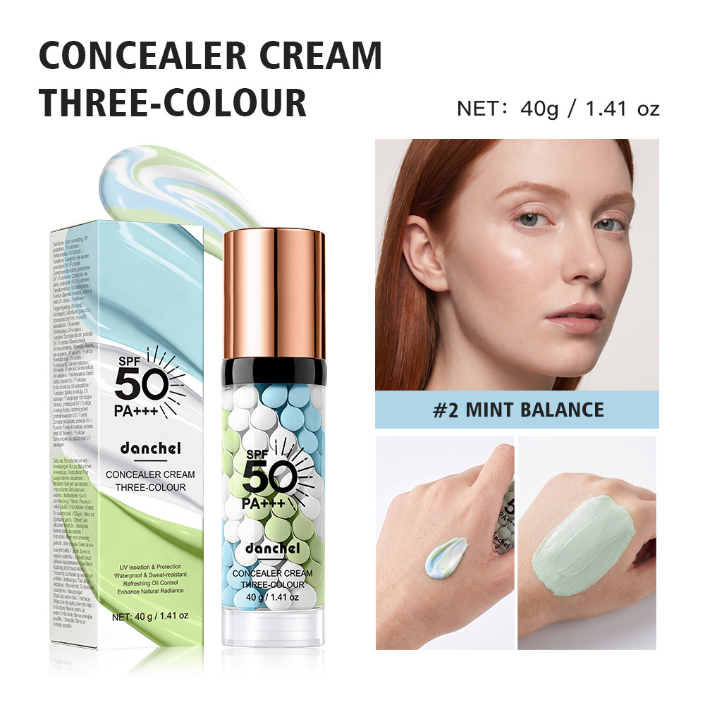 Three-color Isolating Color-correcting Cream Moisturizing photo 2