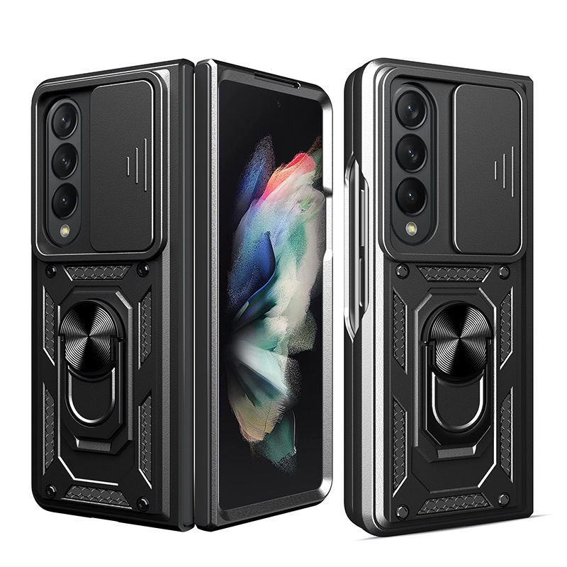 Sliding Window Lens-ring Bracket Drop Proof Protective Phone Case photo 3
