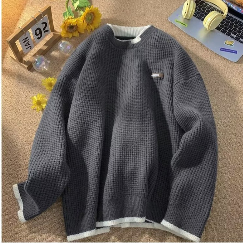 Retro High-grade Cotton Knitwear Bottoming Sweater photo 7