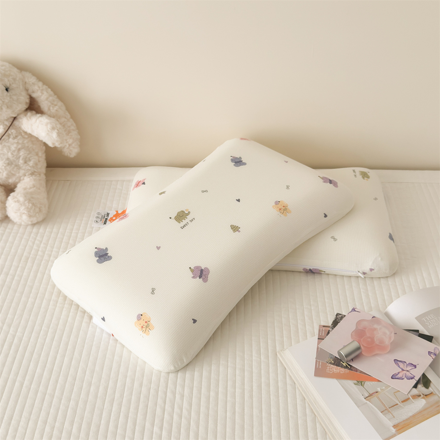 New Cute Floral Children's Cartoon Memory Foam Pillow photo 8