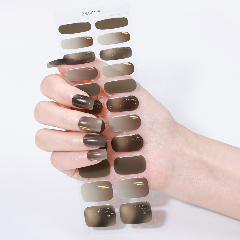No-Bake Gel Nail Stickers For Women photo 1