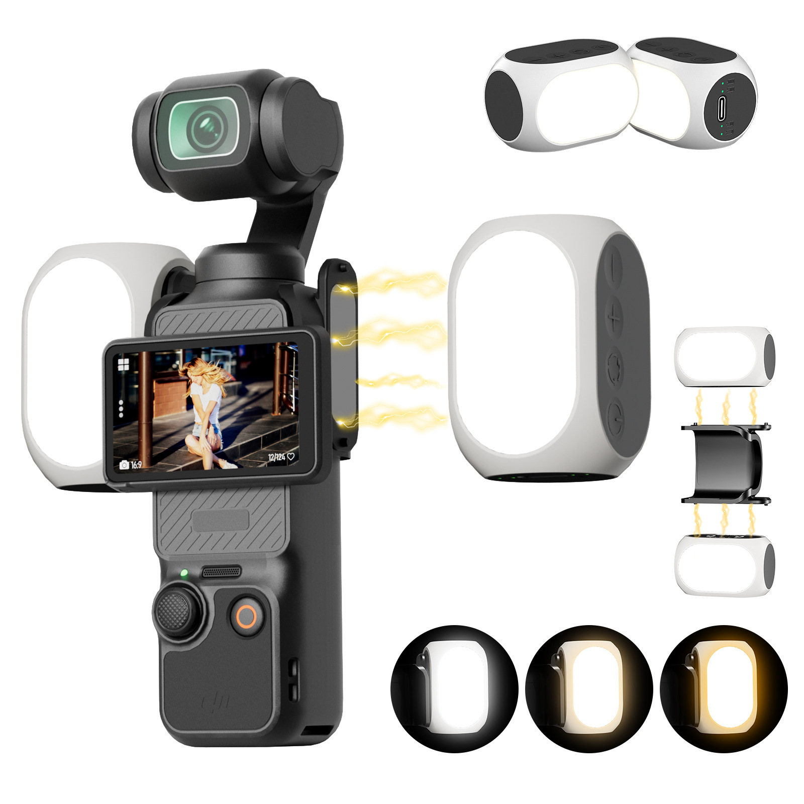 Suitable For Action Camera Lighting photo 4