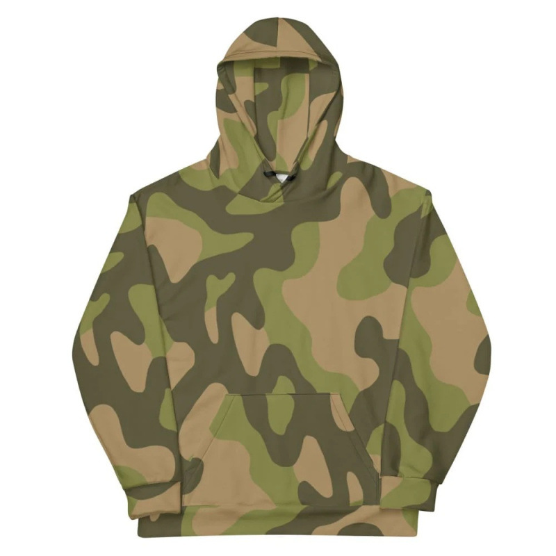 Camouflage Pattern 3D Digital Print Hoodie photo 6